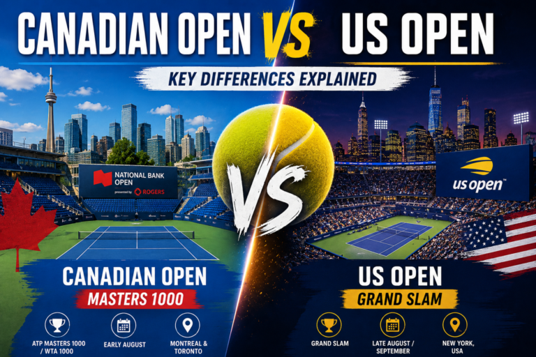 Canadian Open vs US Open