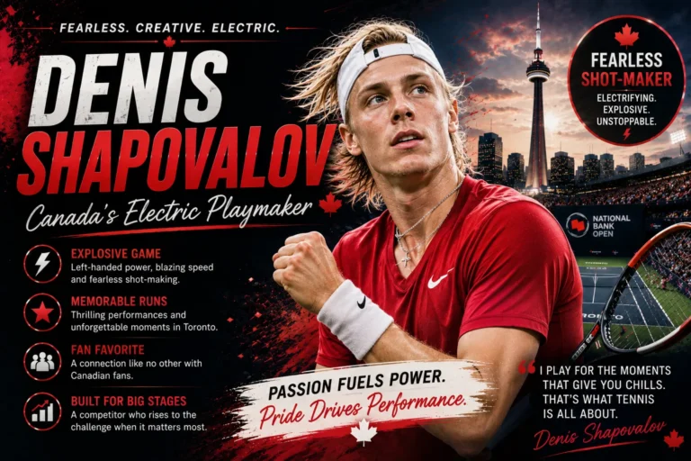 Denis Shapovalov - Canadian Tennis Entertainer 2 Denis Shapovalov
