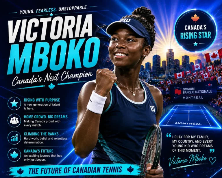 Victoria Mboko - Canada's Rising WTA Star 5 Victoria Mboko